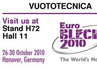 Vuototecnica at EuroBLECH 2010