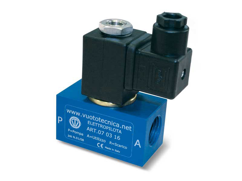 Vuototecnica two- and three-way vacuum solenoid valves: maximum suction ...